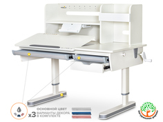 Детский стол Mealux Montreal 2 Multicolor арт BD-670-2 MCWG с полкой