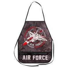 Фартук для труда Пчелка AIR FORCE 490х390 мм рост 116-146 ФДТ-3 серый