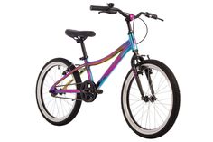 Велосипед NOVATRACK 20 KATRINA фиолетовый металлик 2024