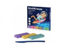Пластилин ErichKrause 61336 Классический Kids Candy Pearl и стек 12цветов 216г