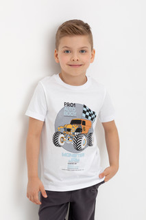 Футболка детская CROCKID TR 588, белый, 98