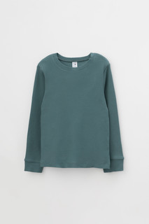 Пижама детская CROCKID М 1303-2_vaflia, темный малахит, 104