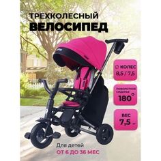 Велосипед-коляска Qplay NOVA+ LIMITED EDITION 20 PINK s700-13 pink