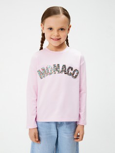 Лонгслив детский Acoola 20220150108, розовый, 122