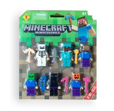 Набор фигурок Майнкрафт лего minecraft спецназ фигурки, 6 шт No Brand