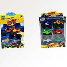 Набор машинок Вспыш и чудо машинки Blaze Монстр трак тачки 6 шт