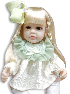 Виниловая кукла для малышей 33см No Brand