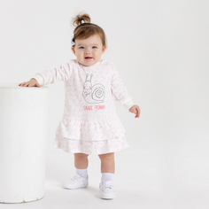 Платье детское КотМарКот 2431025, белый, 68