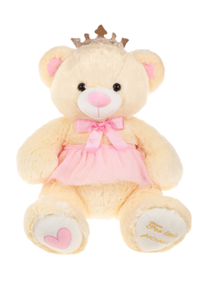 Мягкая плюшевая игрушка Fluffy Family Мишка Принцесса 40см