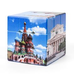 Кубик Рубика SPEEDCUBES 3x3x3 Moscow с видами Москвы