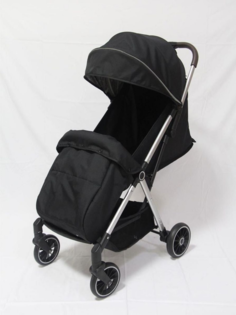 Прогулочная коляска luxmom 1100 черная