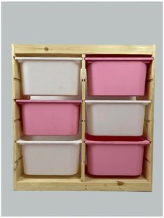 Каркас стеллажа Trofast IKEA вертикальный двойной 86х30х91