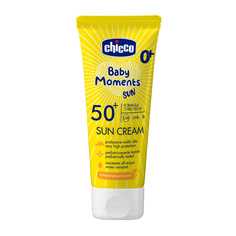 крем солнцезащитный Chicco SPF50+, 75 мл