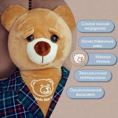 Мягкая игрушка-подушка FRIENDLY BEAR большой плюшевый медведь Макс 170 см