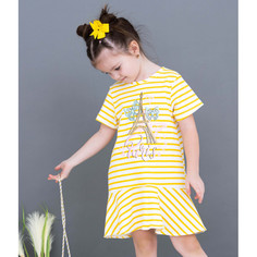 Платье детское Мелонс 1331064, желтый, 110