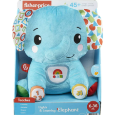 Игрушка обучающая Fisher Price Слоник со световыми и звуковыми эффектами