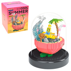 Конструктор Balody 16343 Летний коктейль Персиковый сёрфинг Cool Summer 626 деталей