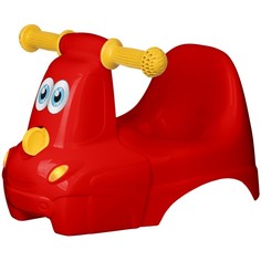 Горшок детский Idiland в форме игрушки Машинка Lapsi красный