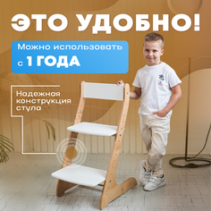 Растущий стул для детей и школьников Конек Горбунек Стандарт Лофт-2