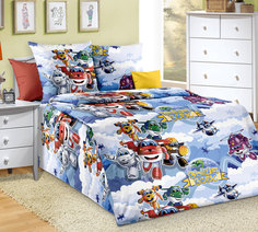 Детское постельное белье Бамбино Текс Дизайн Полет 1,5 спальное, перкаль Bambino