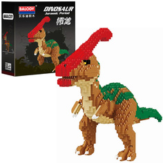 Конструктор Balody 16250 Динозавры: Паразавралоф, Dinosaur Jurassic Period, 1238 деталей