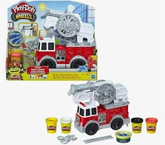 Игровой набор Play-Doh Wheels Пожарная машина с лестницей