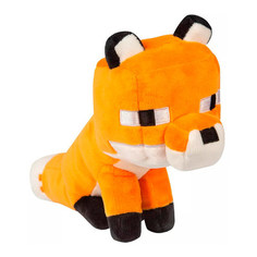 Мягкая игрушка Jinx Лиса Майнкрафт, 33 см, оранжевый
