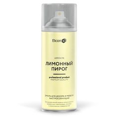 Elcon Быстросохнущая краска для предметов декора, лимонный пирог, аэрозоль 520 мл 00-00462