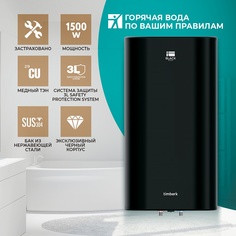 Накопительный водонагреватель Timberk T-WSS100-N28-V Black