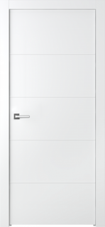 Дверь межкомнатная Belwooddoors ARVIKA эмаль, 600*2000 с коробкой и наличниками