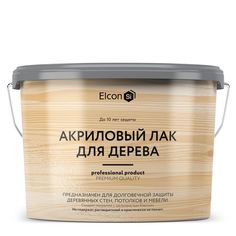 Лак для дерева Elcon акриловый, 2,5 л