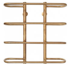 Полотенцесушитель латунный Secado Венеция 50х60х20, электрический R, бронза