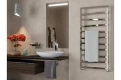 Полотенцесушитель DIAGONALE 1200x532 с 11 перекладинами хромированный (водяной) Heat Mart