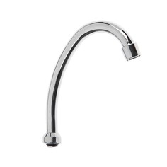 Излив для смесителя "Центр Сантехники", М22x1.5, длина 160 мм, высота 160 мм, d=16, хром