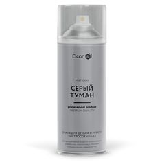 Быстросохнущая краска для предметов декора Elcon серый туман, аэрозоль, 520 мл 00-00462264
