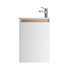 Тумба с раковиной AM.PM X-Joy M85A-FHX0451-WC0452WG подвесная, 45 см белый глянец