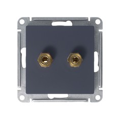 Розетка аудио Schneider Атлас Дизайн грифель без рамки Systeme Electric
