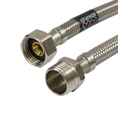 Подводка для воды 1/2" РВ-РН шланг PEX 30 см Albatro Building Materials