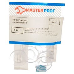 Прокладка MASTERPROF прозрачная 3/4" 5 шт
