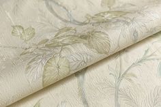 Обои винил на флизелине Kerama Marazzi Оранжерея, мотив светло-жёлтый, рисунок Флора