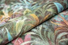 Обои винил на флизелине Kerama Marazzi Экзотика, мотив цветной, рисунок Флора
