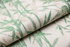 Обои винил на флизелине Kerama Marazzi Бамбук, мотив бежевый светлый, рисунок Флора