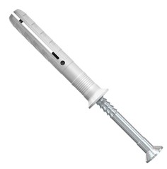 Дюбель-гвоздь в сборе FISCHER N 6X60/30 S с потайным бортиком. ( 50 шт.)