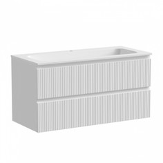 Тумба с раковиной Sancos Snob T 100 см Bianco SNT100W + CN7013