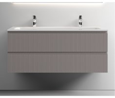 Тумба с раковиной Sancos Snob T 120 Doha Soft с 2 отверстиями