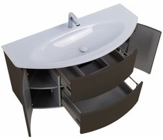 Тумба с раковиной Cezares Eden 120-82368 Grigio Talpa Opaco