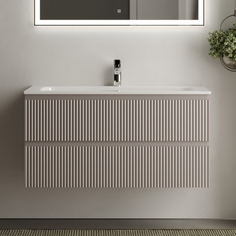 Тумба с раковиной Sancos Snob R 100 Doha Soft