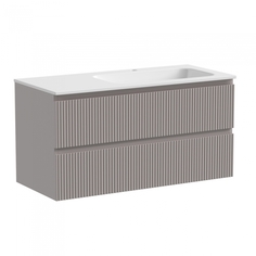 Тумба с раковиной Sancos Snob T 100 R SNT100RSM+CN7015 Doha Soft