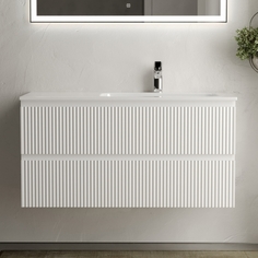 Тумба с раковиной Sancos Snob R 100 R Bianco