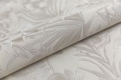 Обои винил на флизелине Kerama Marazzi Джангл, мотив светлый бежевый, рисунок Флора